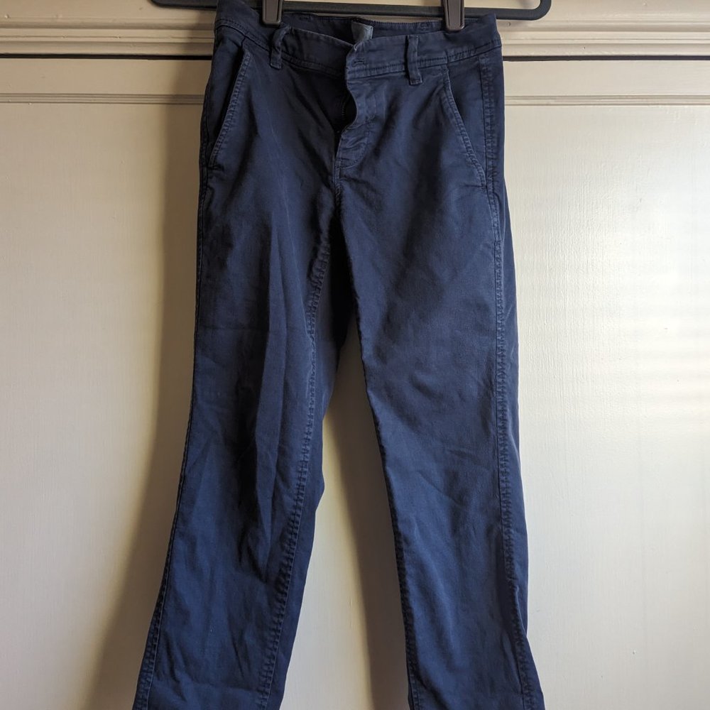 Lou & Grey navy gray cargo-like pants size 0